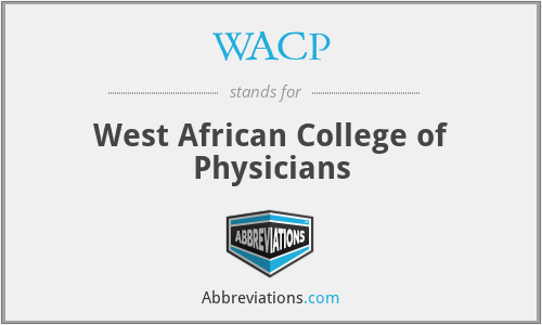 What is the abbreviation for West African College of Physicians?